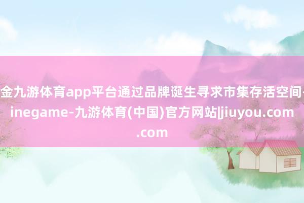 现金九游体育app平台通过品牌诞生寻求市集存活空间-Ninegame-九游体育(中国)官方网站|jiuyou.com